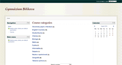 Desktop Screenshot of moodle.gymbilba.sk